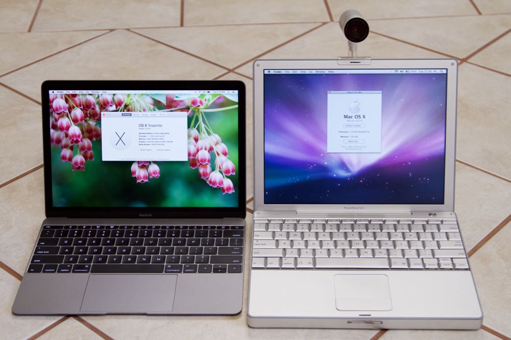 The evolution of the MacBook