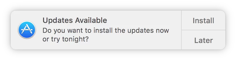 macos updates available notification